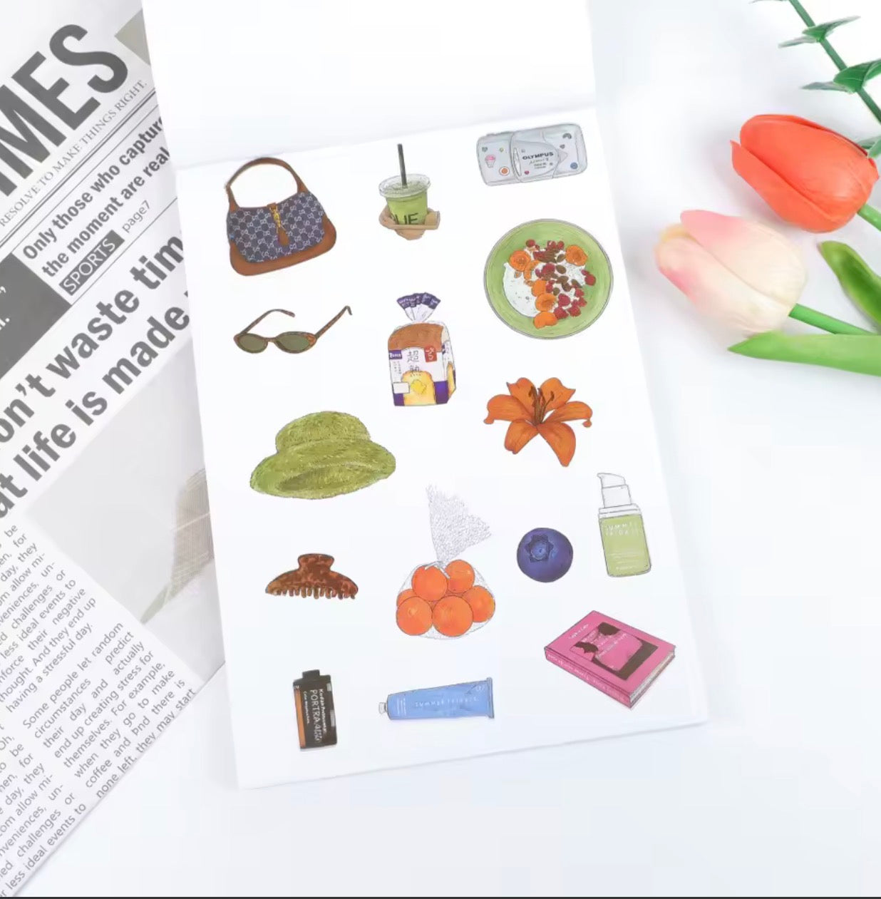 Cahier d’autocollant