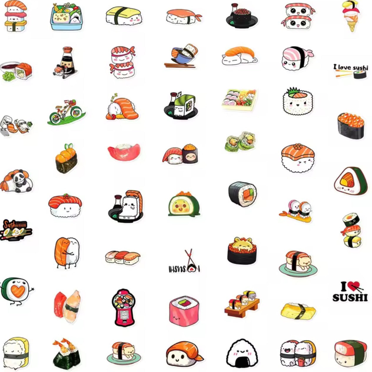 Autocollant sushi