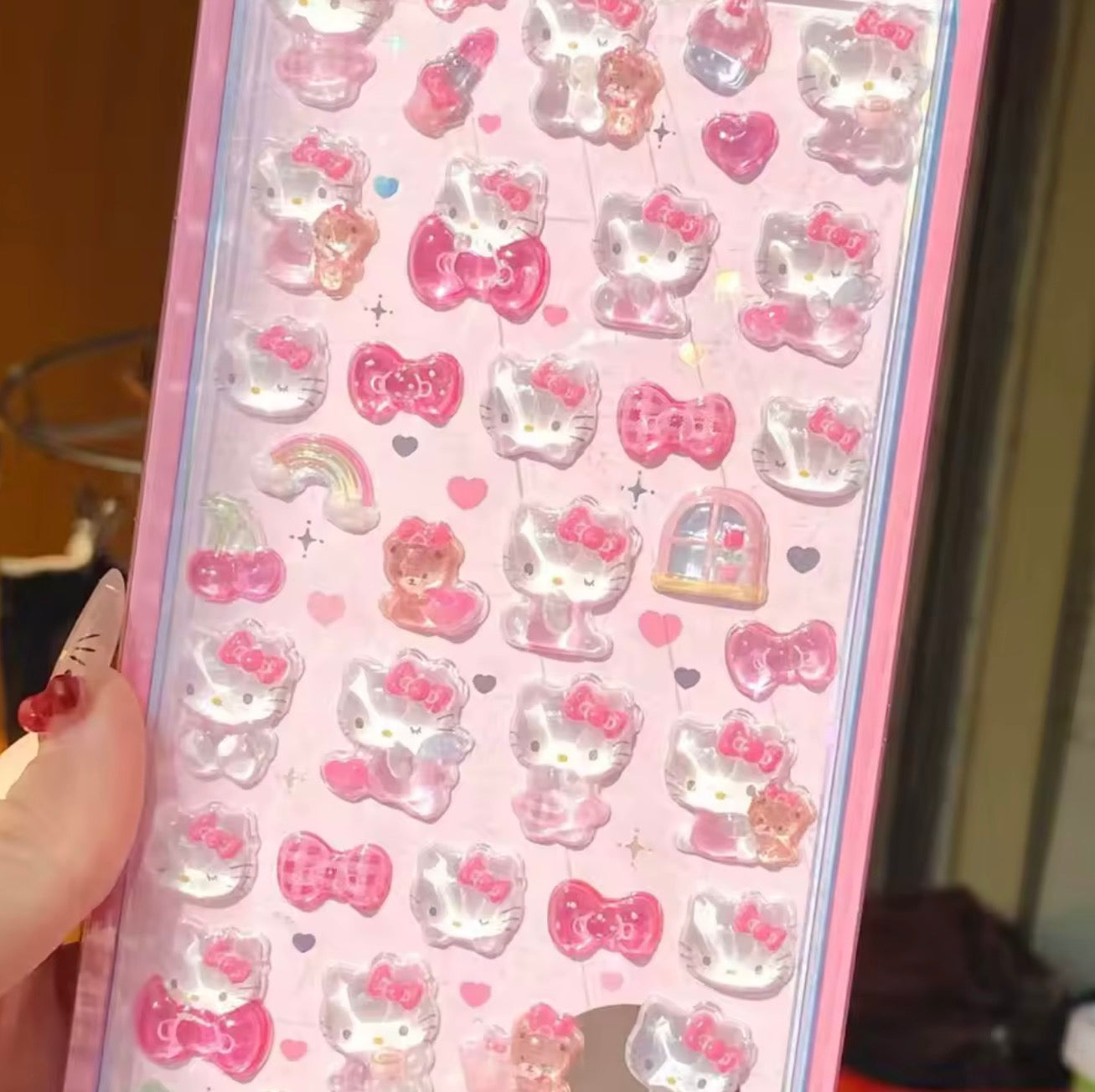 Autocollant 3D hello kitty