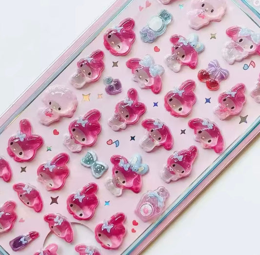 Autocollant 3D hello kitty