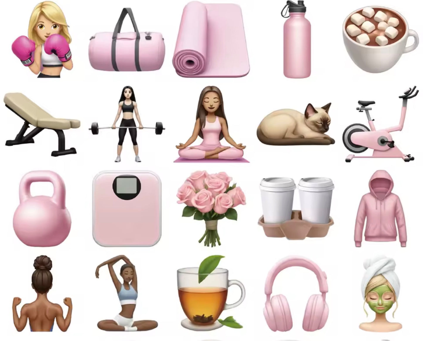 Autocollant emoji fille