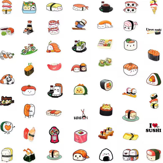 Autocollant sushi