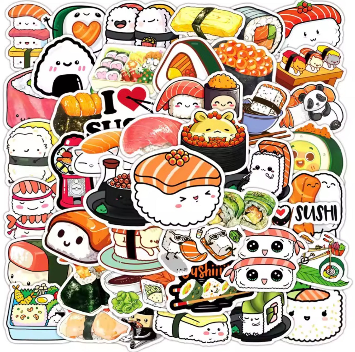 Autocollant sushi