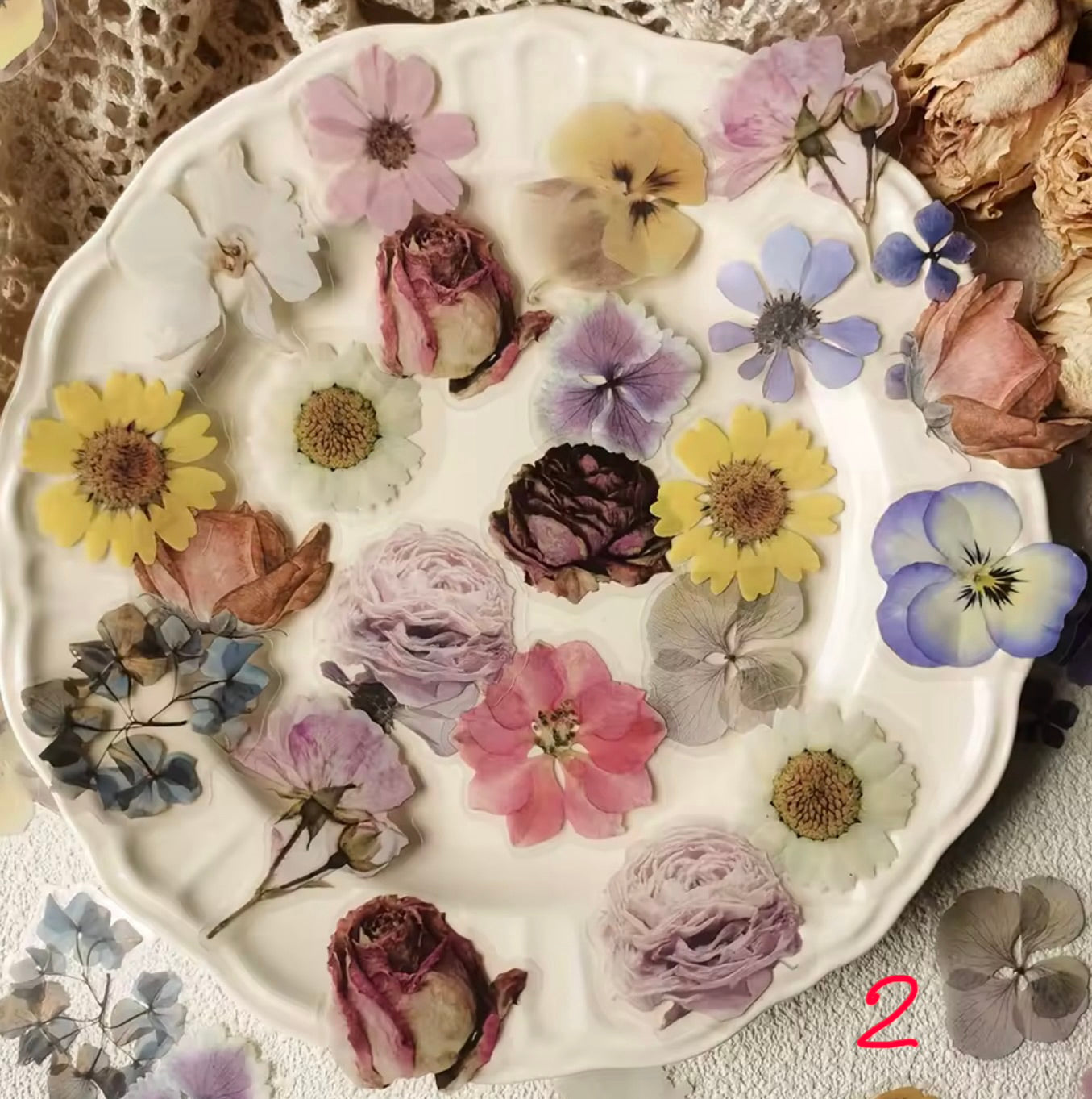 Autocollant nature transparent