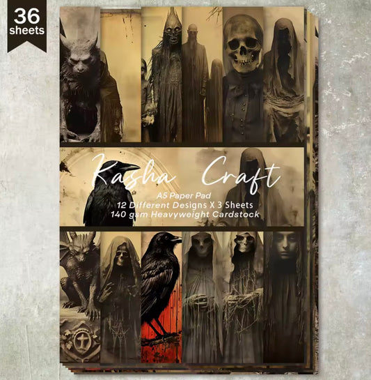 Papier style gotique